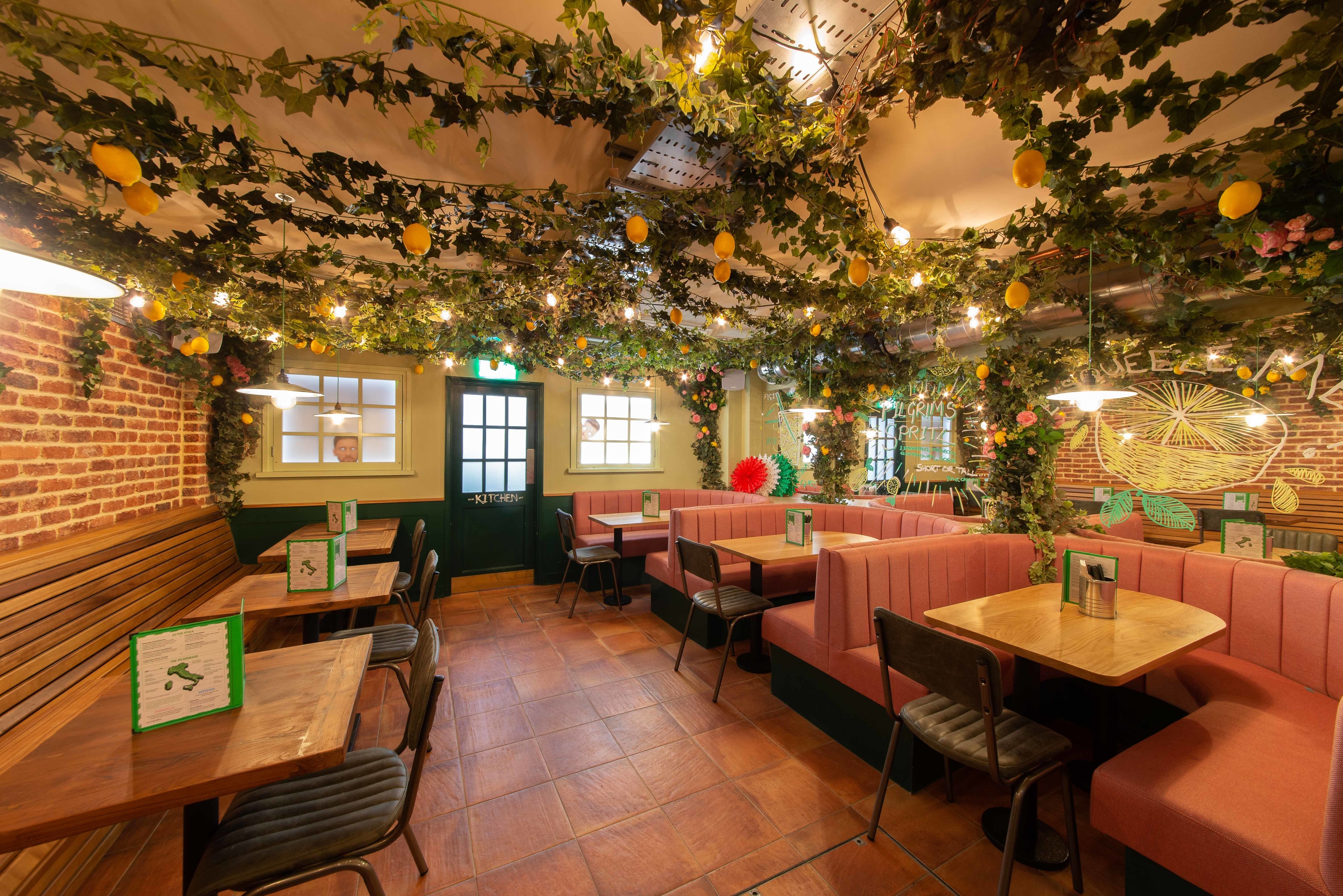 Photo of Pizza Pilgrims Hyde Park, The Indoor 'Secret Garden'