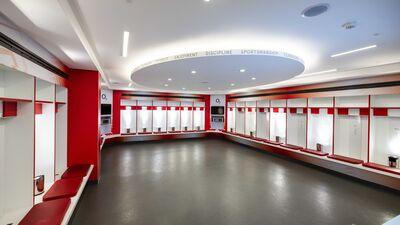 England Changing Room