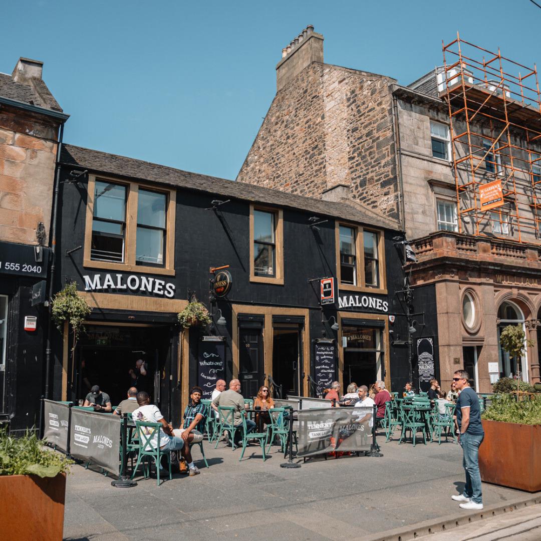 Upstairs Mezz Area (private), Malones Leith photo #2