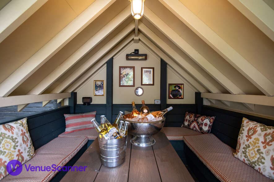 The Leather Bottle, Earlsfield, Garden Huts photo #3