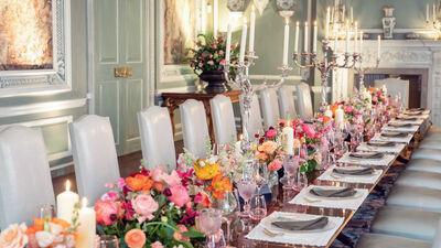 The Castle Dining Room & Library