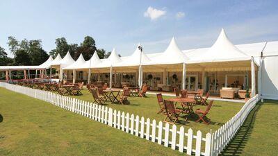 Marquee At Leeds Castle