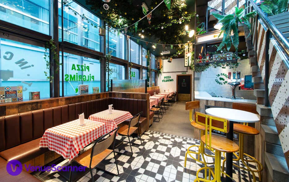 Semi Private Bar Area, Pizza Pilgrims Liverpool Street photo #3