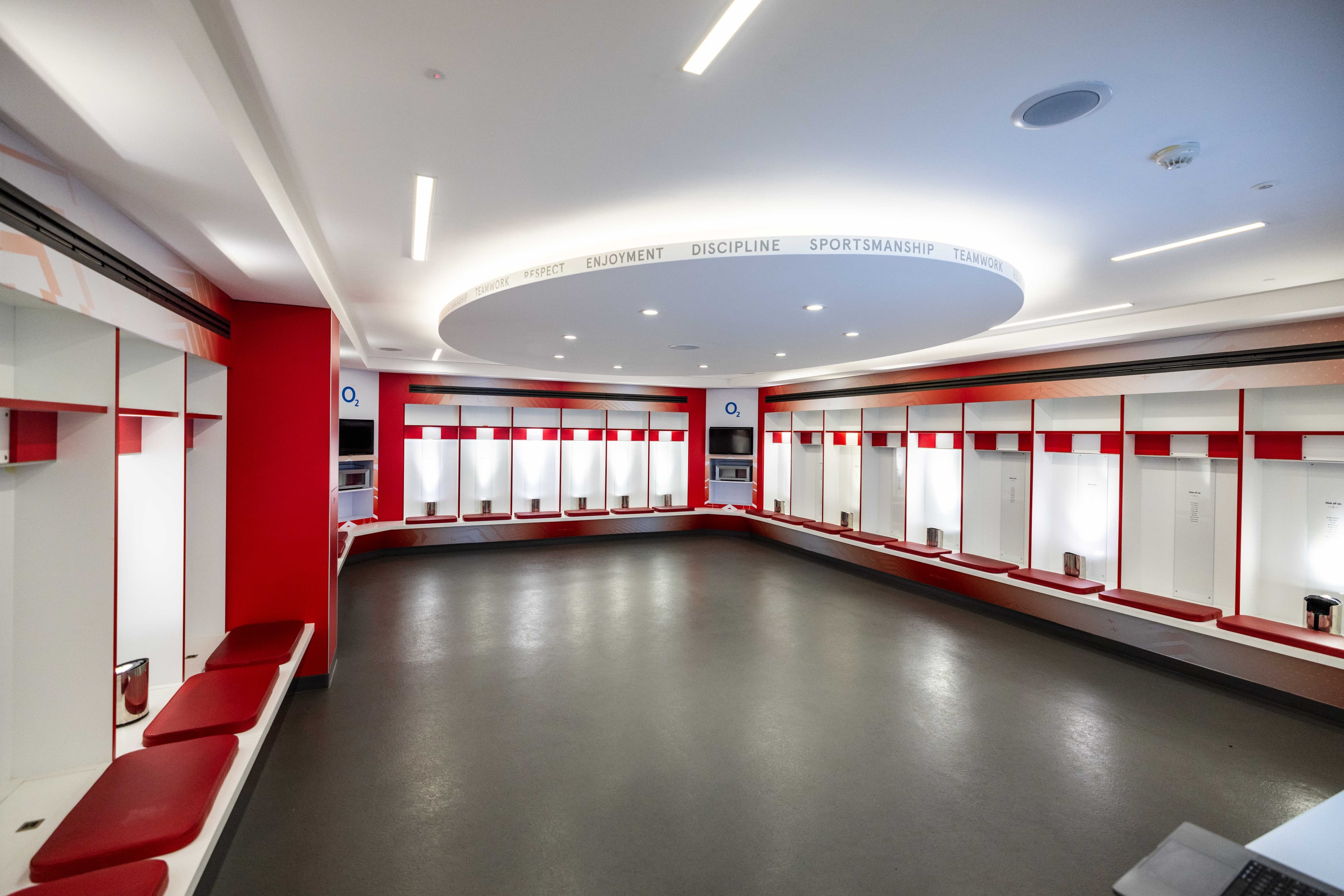 England Changing Room