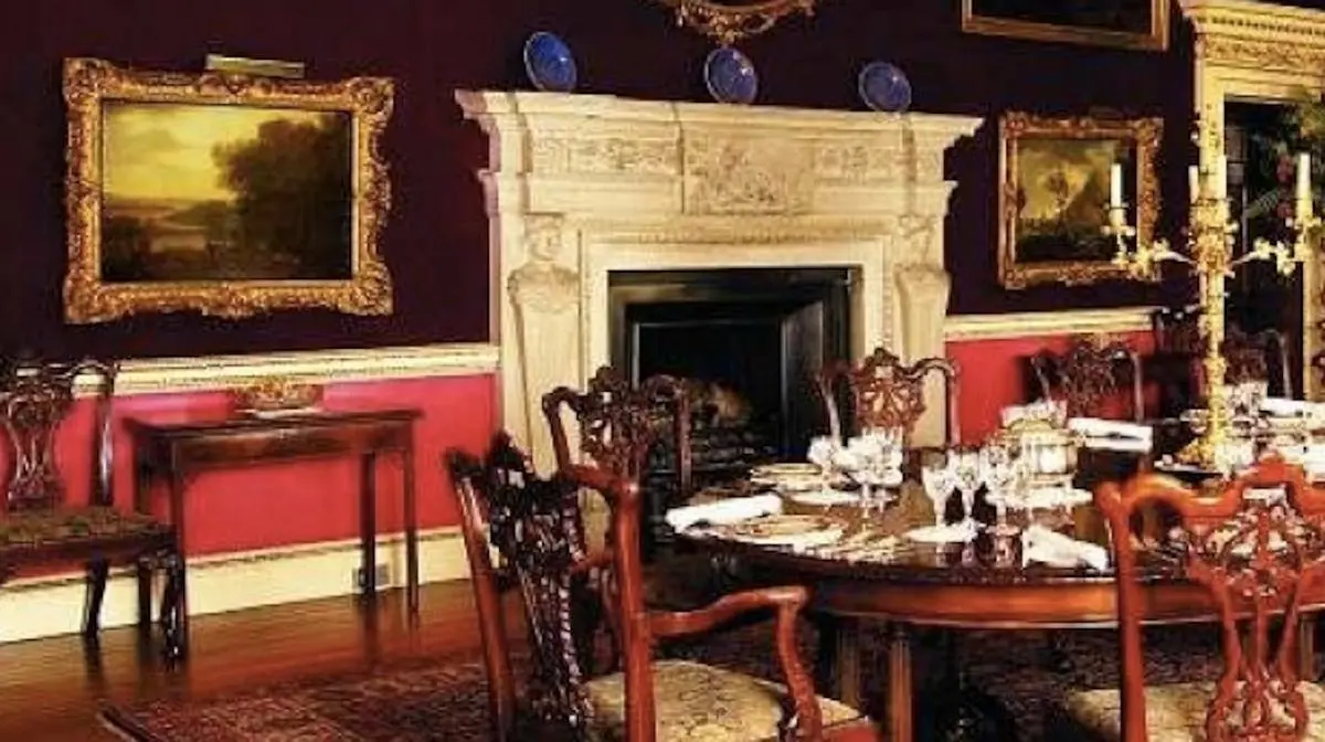 The Crimson Dining Room