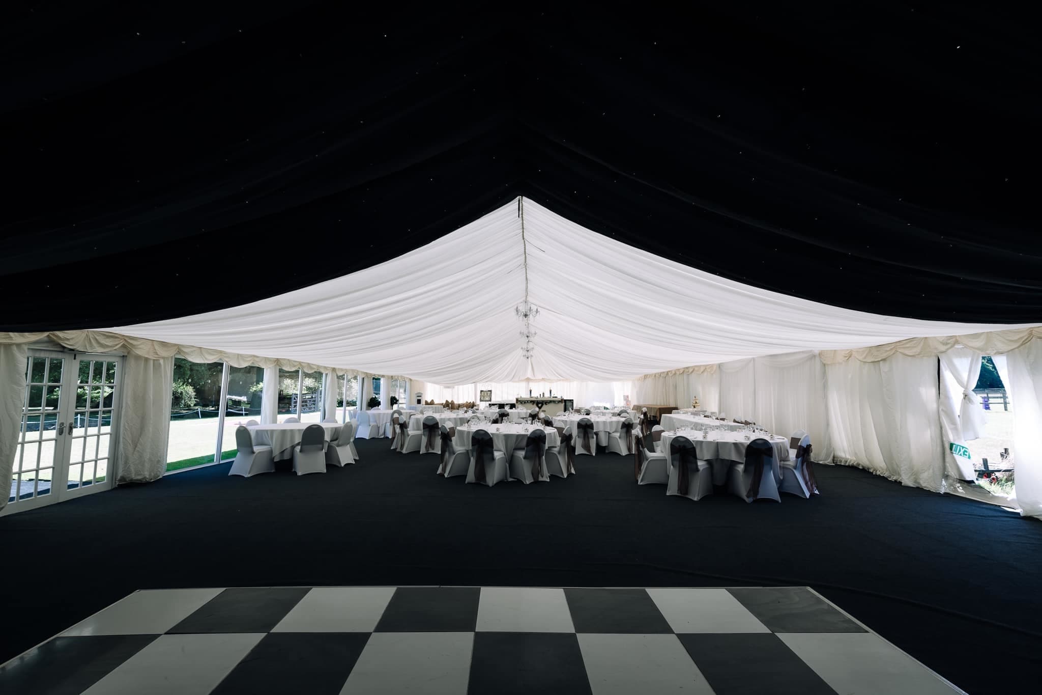 Walcot Hall Estate, Glass-Fronted Marquee photo #2