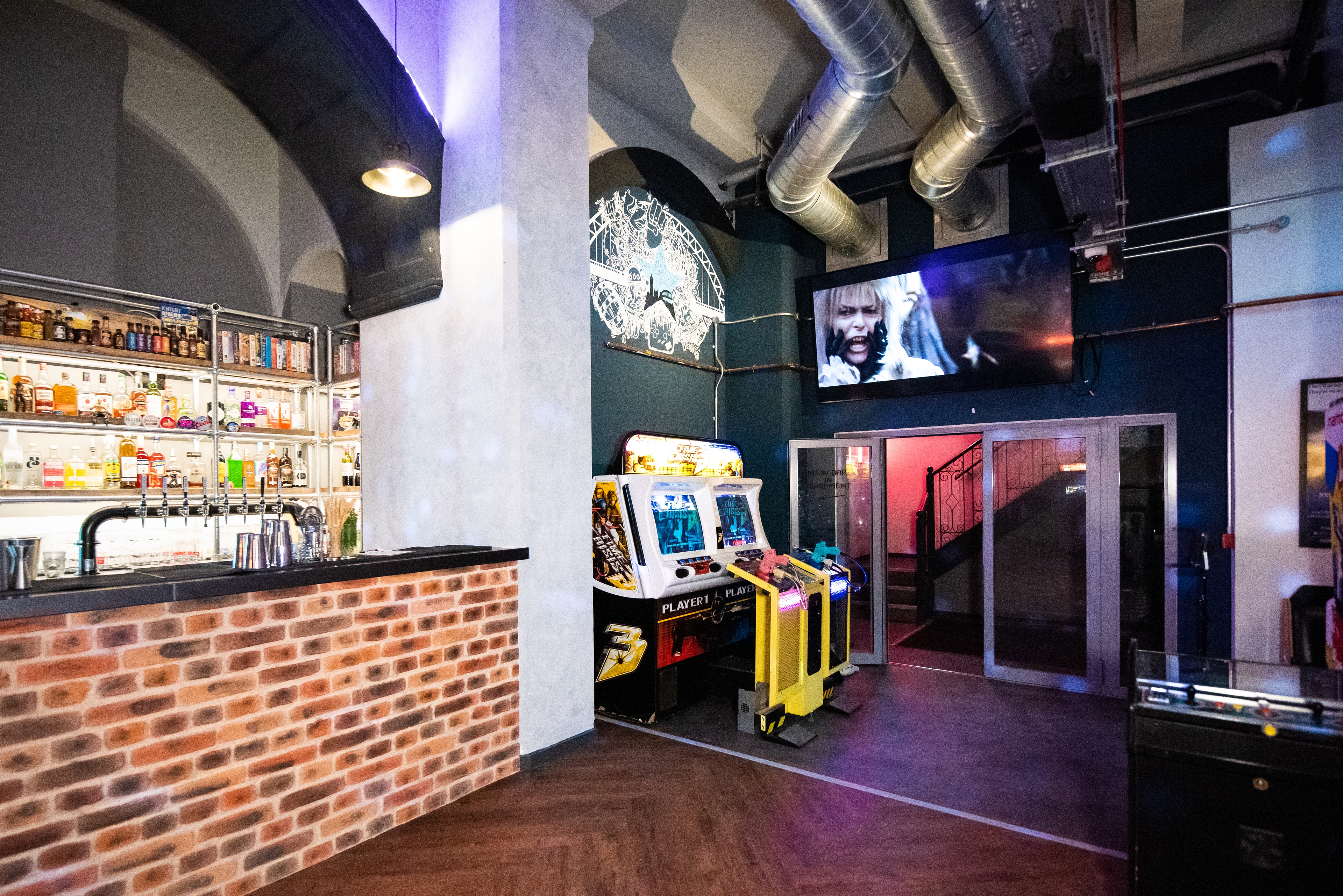 Photo of Four Quarters Arcade Bar Newcastle, Lower Ground Floor Bar Hire