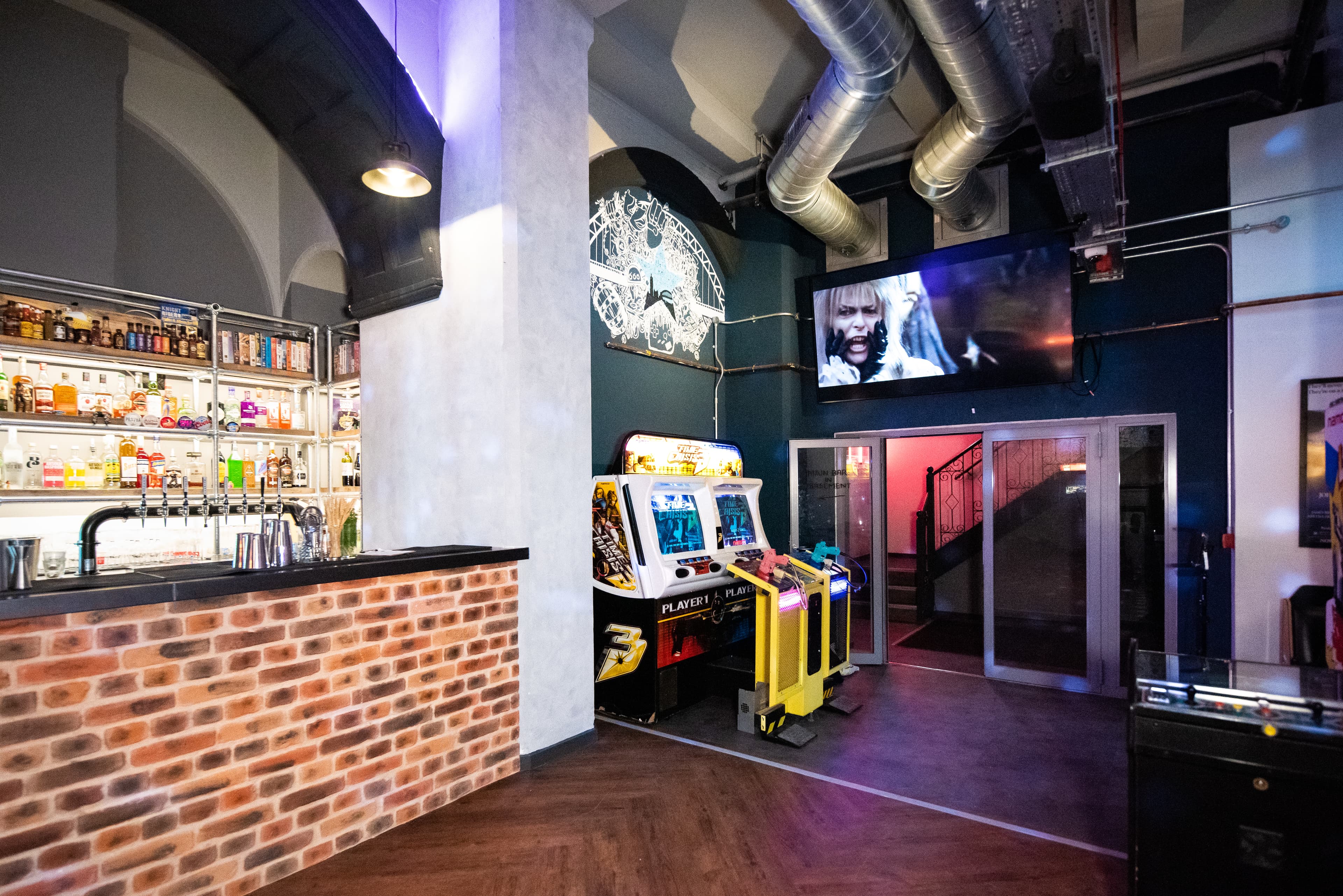 Four Quarters Arcade Bar Newcastle, Lower Ground Floor Bar Hire photo #2