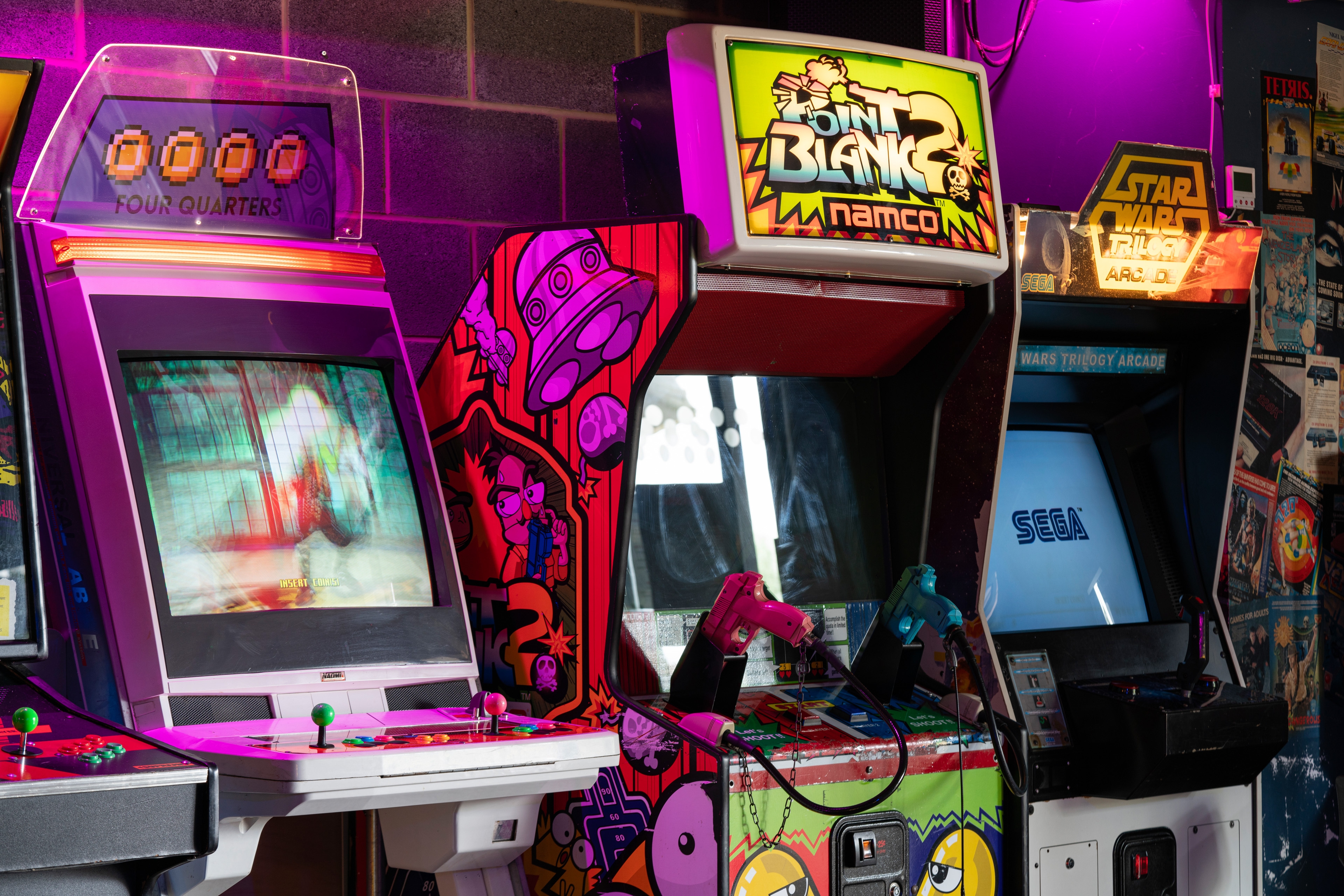 Photo of Four Quarters Arcade Bar Newcastle