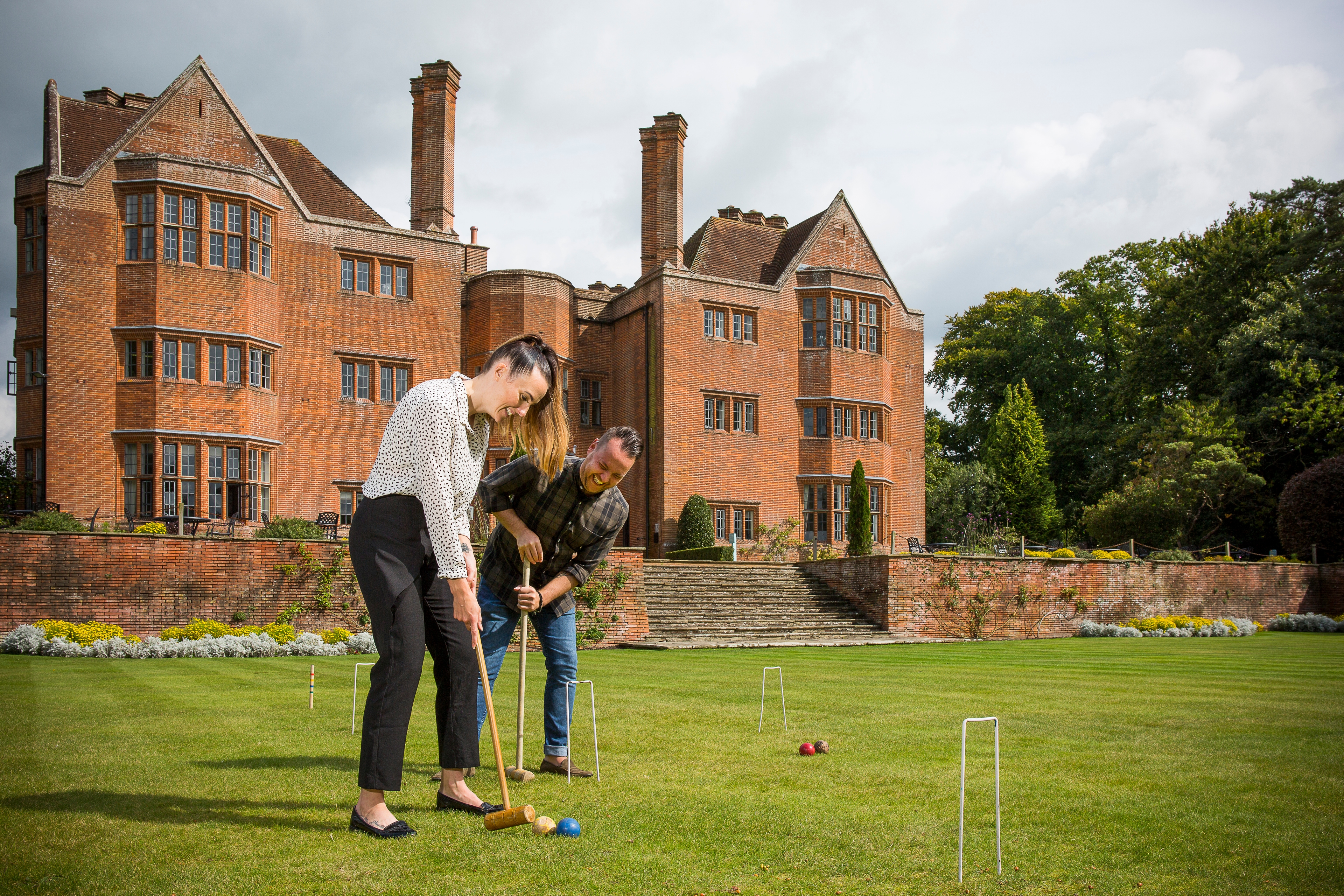 Photo of New Place Hotel - Hampshire, Croquet Lawn