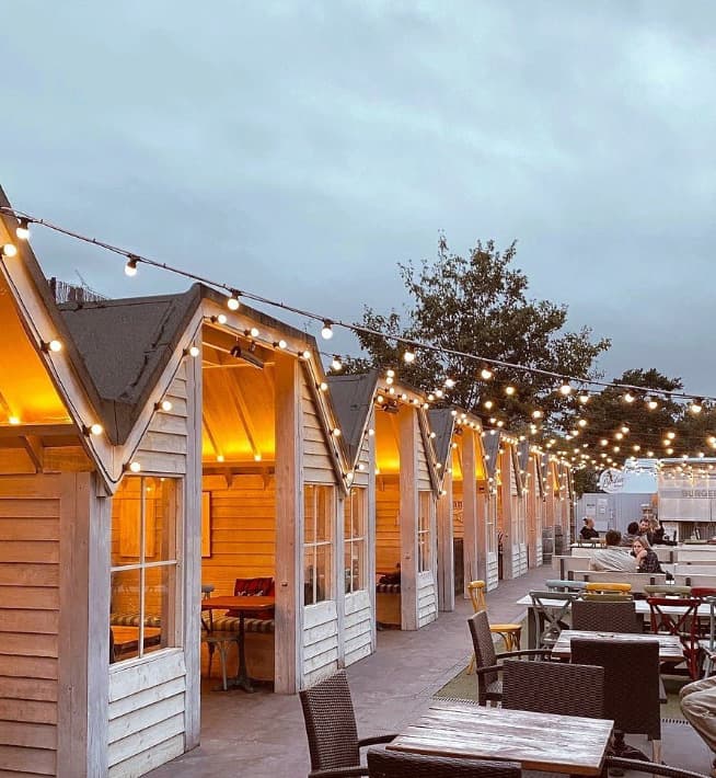 Outside Huts - Mini Castles