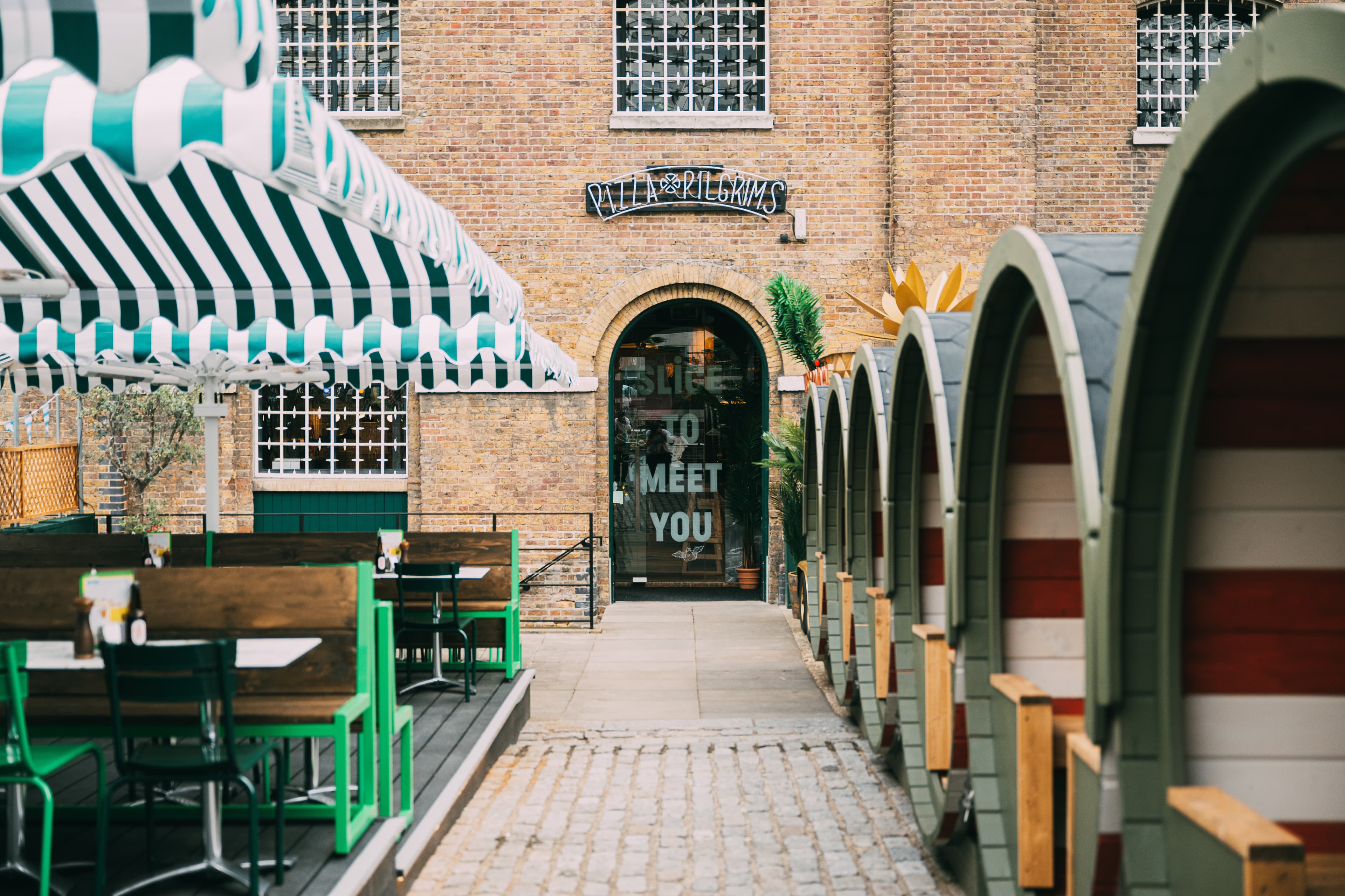 Pizza Pilgrims Canary Wharf, Sunny Quay Side Terrace Summer Parties! photo #2