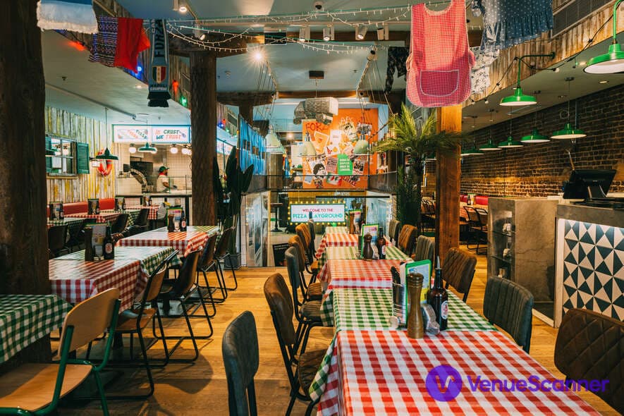 Full Venue Hire & Terrace, Pizza Pilgrims Canary Wharf photo #3