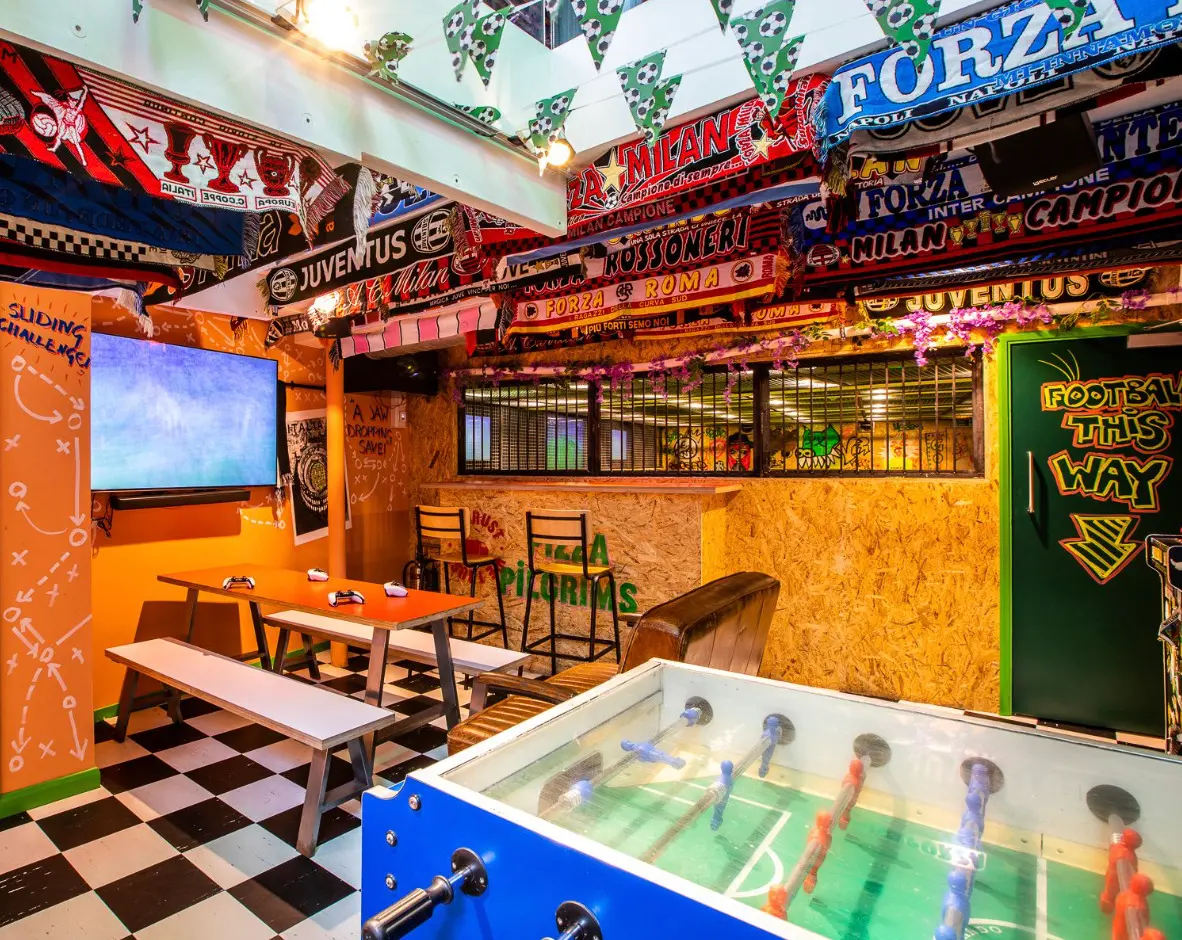 Pizza Pilgrims Brighton, Football Pitch Events Space photo #2