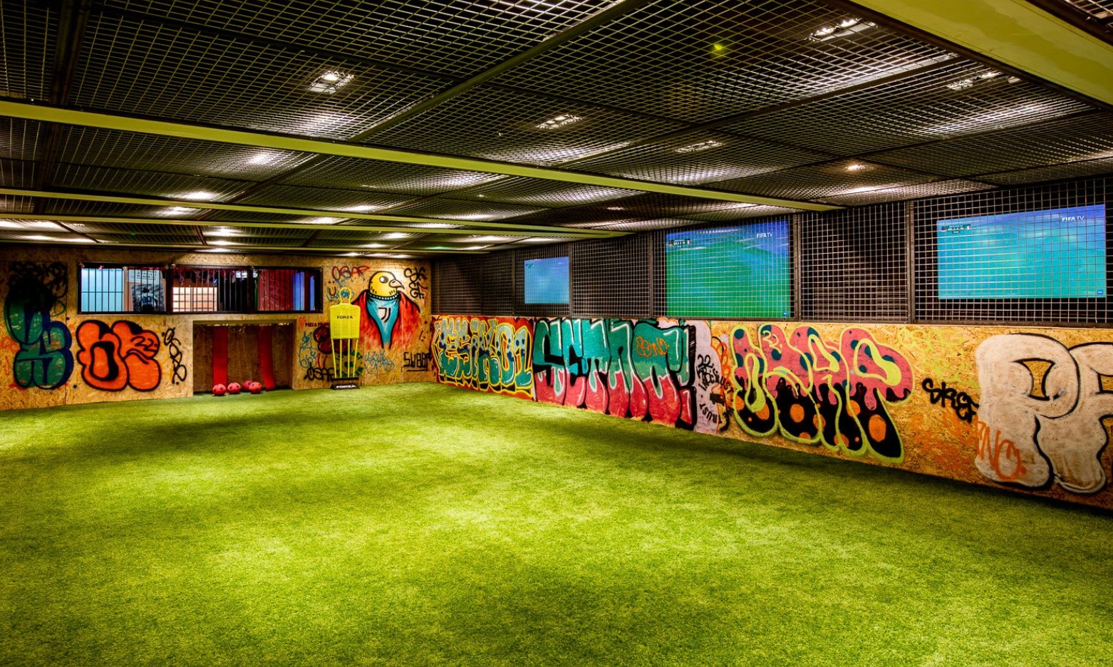 Photo of Pizza Pilgrims Brighton, Football Pitch Events Space