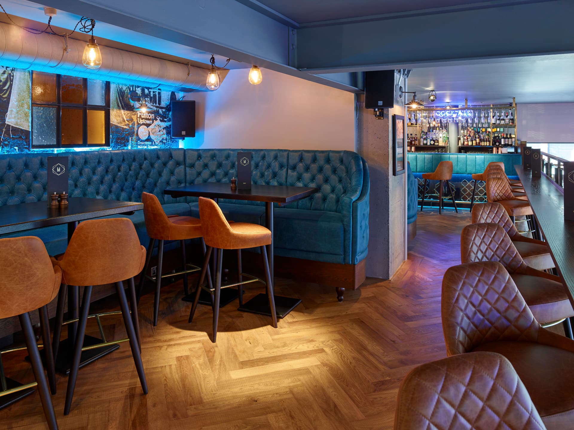 Manahatta Leeds Greek St., Upstairs Exclusive Mezzanine Hire photo #2