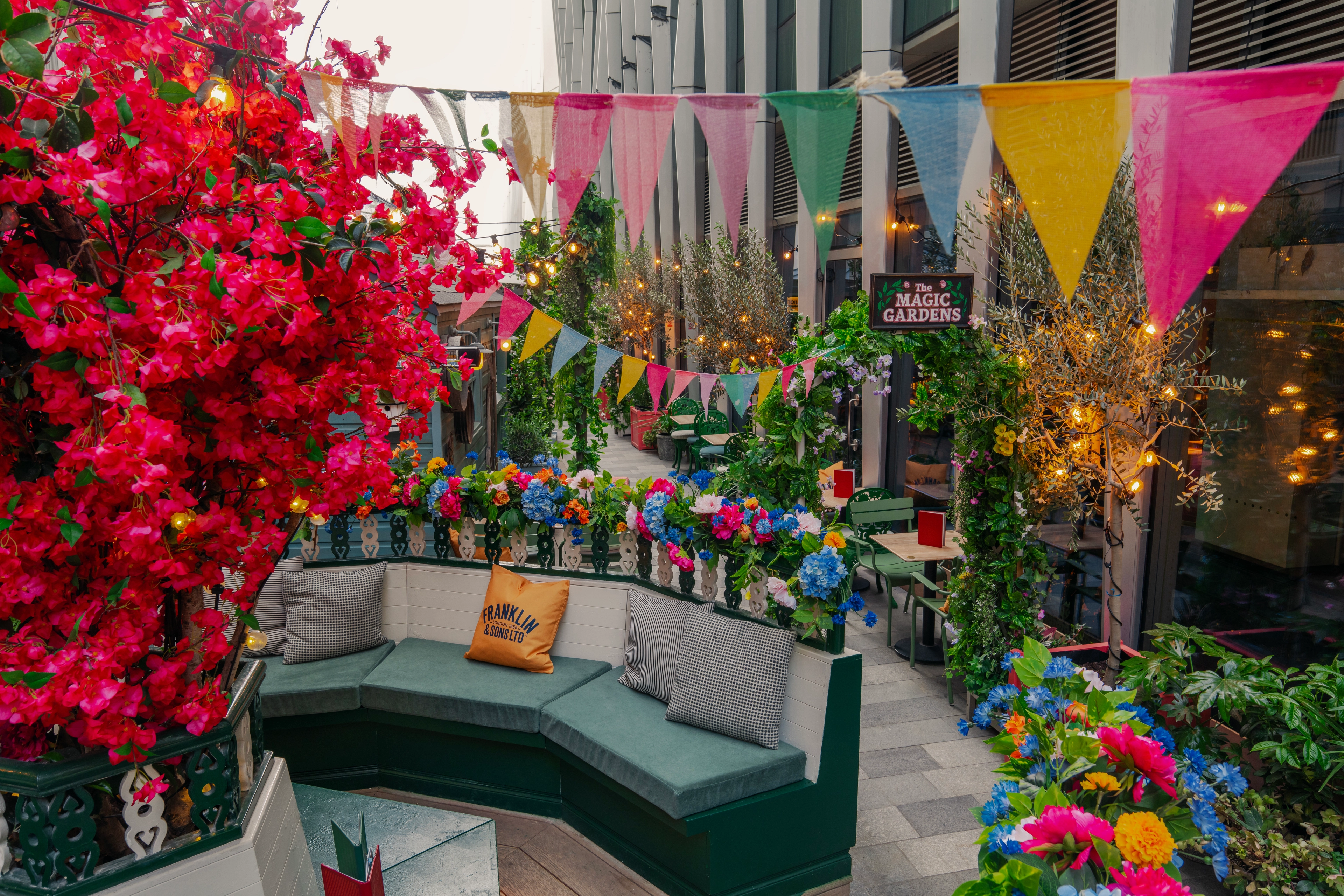 Photo of Flight Club Victoria, Private Hire - Outdoor Terrace (The Magic Gardens)