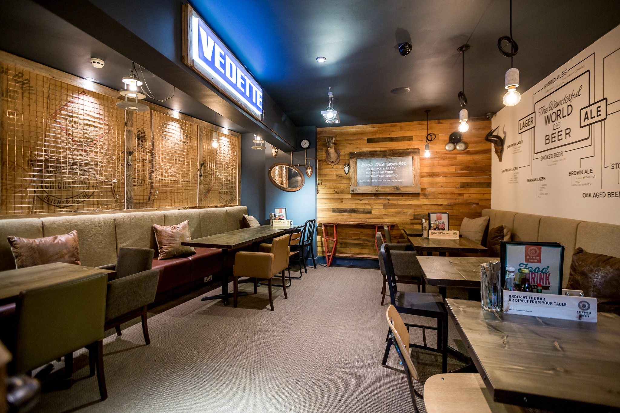 Photo of Brewhouse & Kitchen Nottingham, The Riverside Gallery Private Room