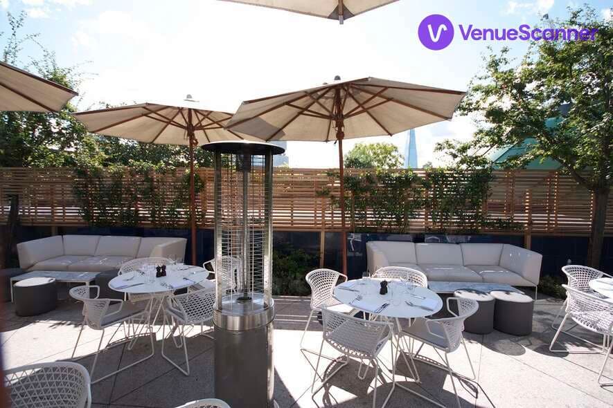 Upper Terrace, Coq d'Argent Restaurant photo #1