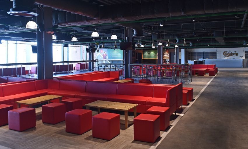 Photo of Liverpool Football Club, The Carlsberg Dugout