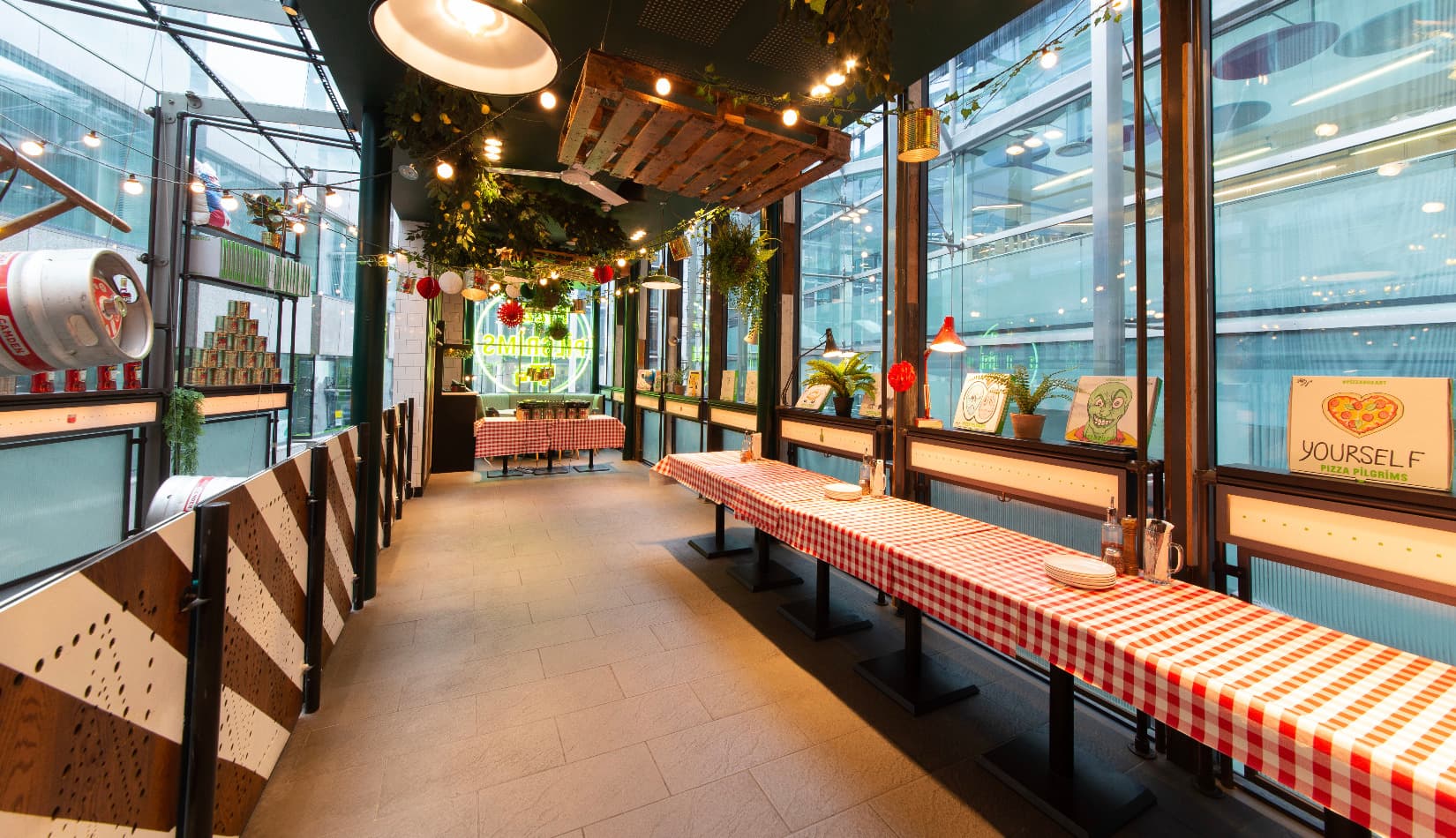 Pizza Pilgrims Liverpool Street, Upstairs Partial Hire photo #2