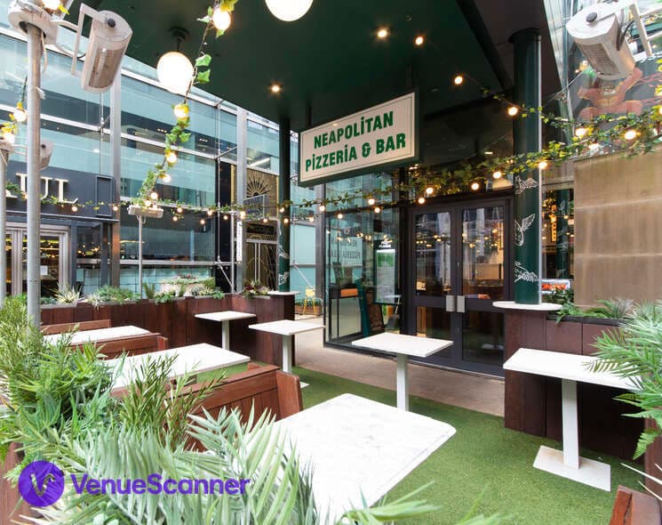 Semi Private Bar Area, Pizza Pilgrims Liverpool Street photo #1