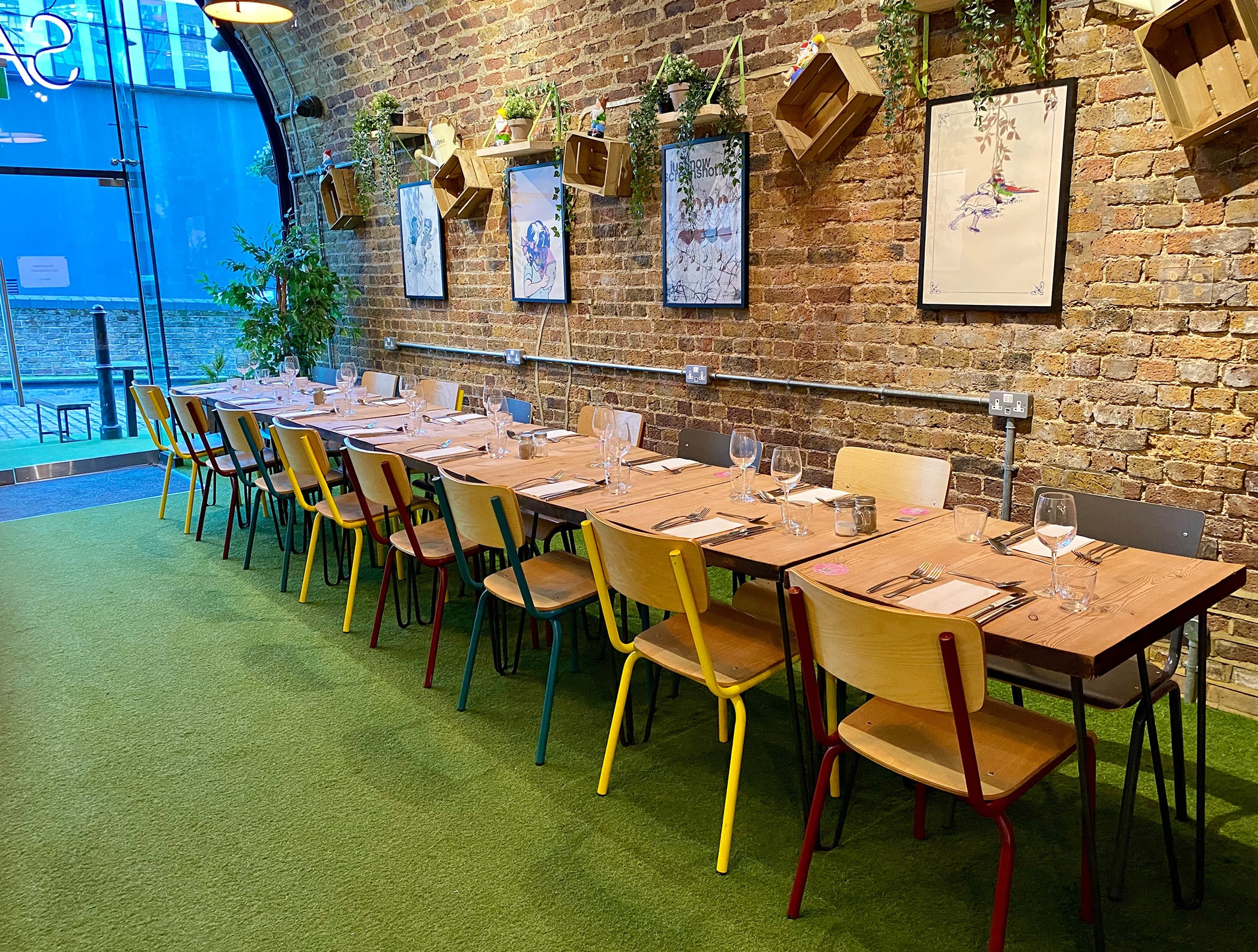 Photo of SAMA Bankside, Inside Garden Arch