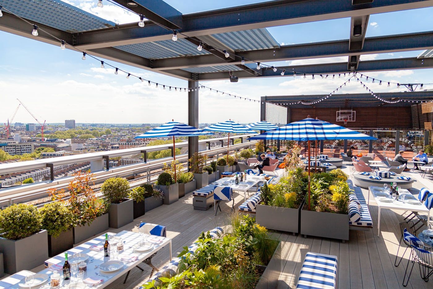 Photo of Huckster London, Skylark Roof Garden