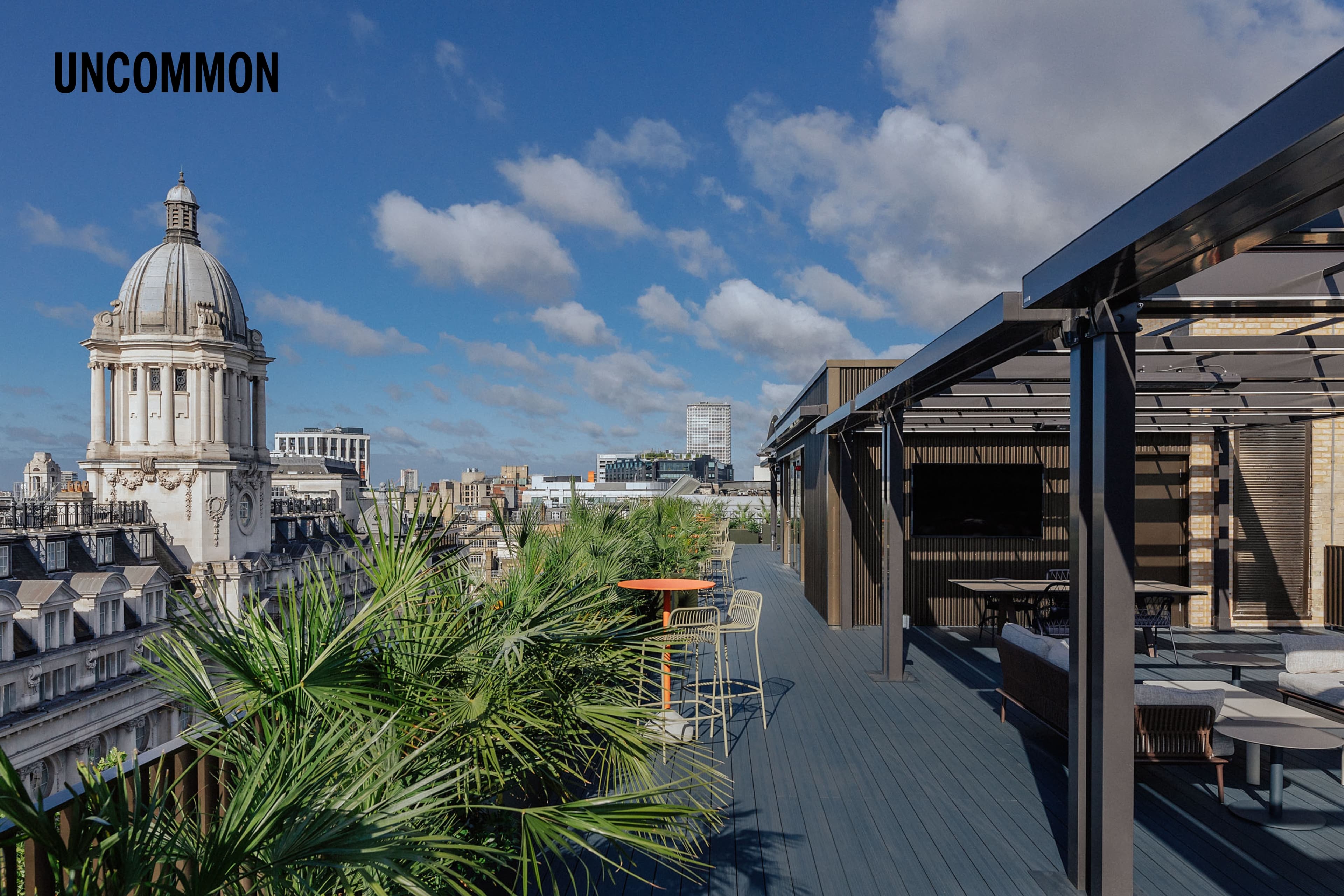 Roof Terrace At Uncommon Holborn