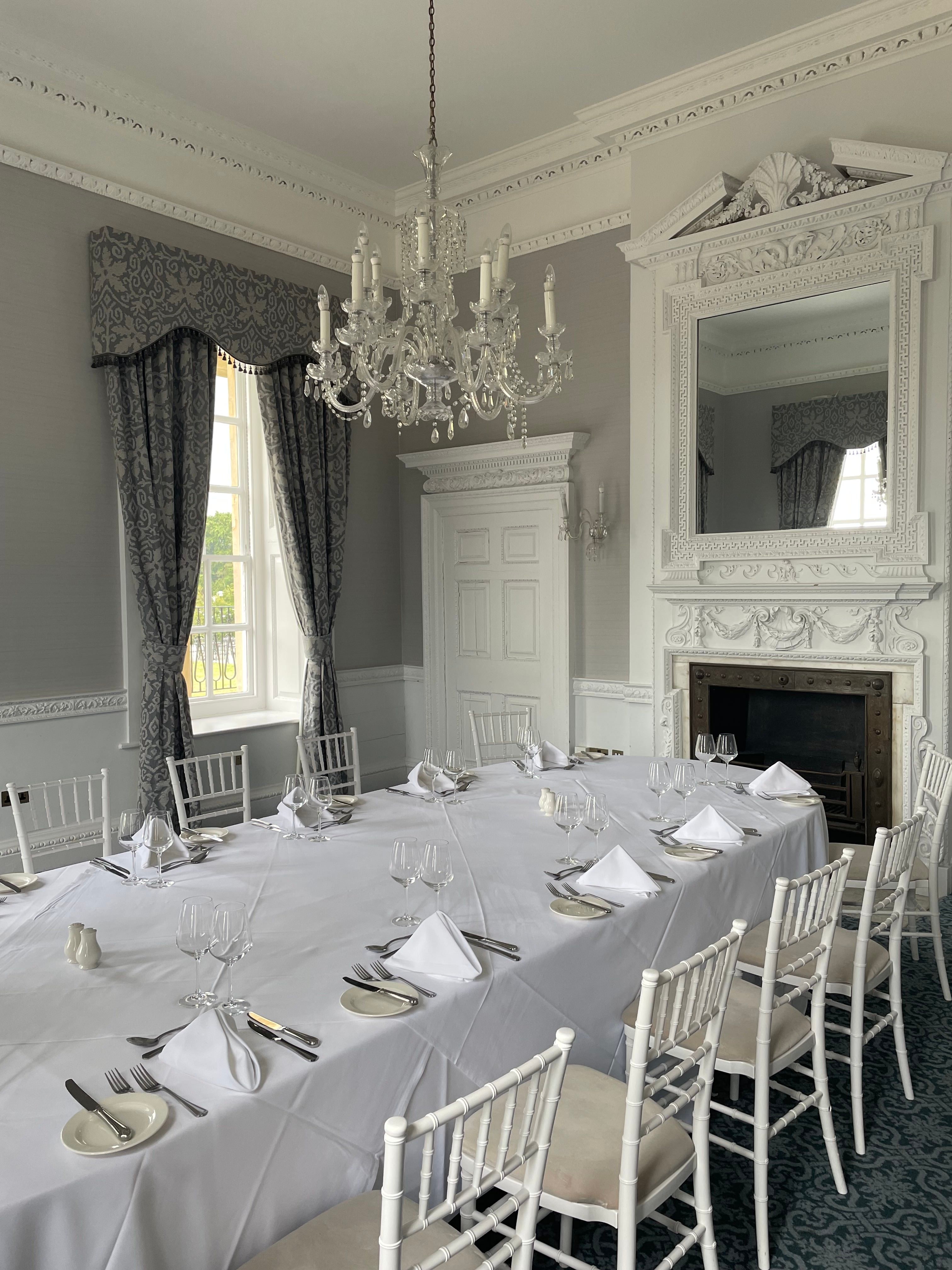 Photo of Buxted Park Hotel., Blue Drawing Room