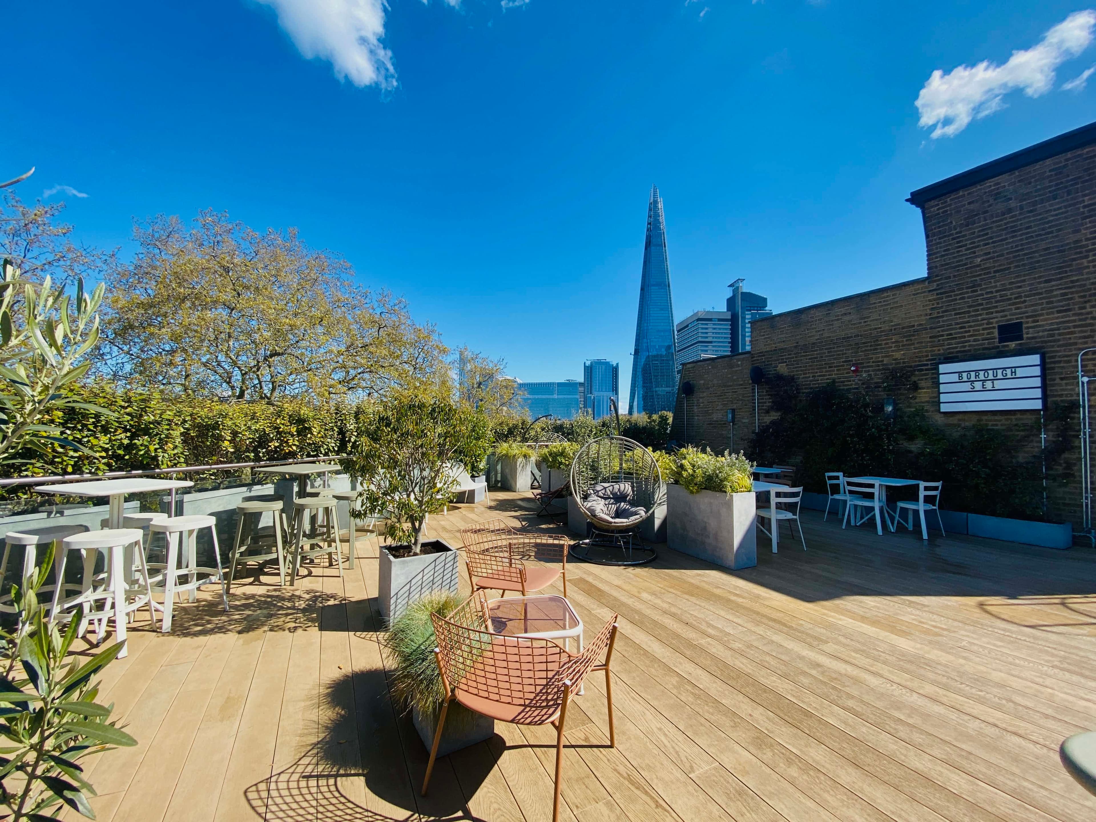 Roof Terrace At Uncommon Borough