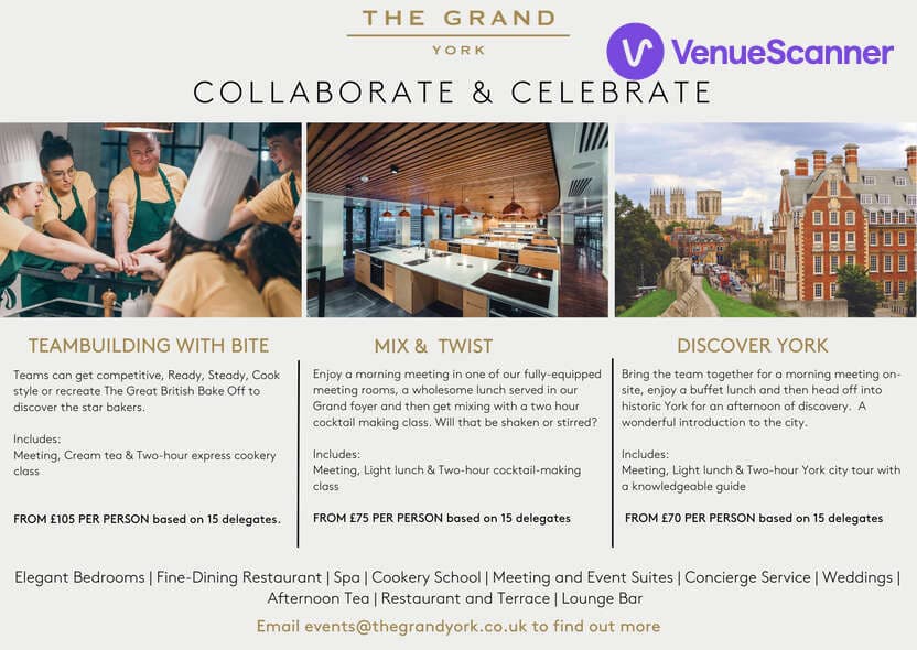 Collaborate & Celebrate - Team Building, The Grand, York photo #1