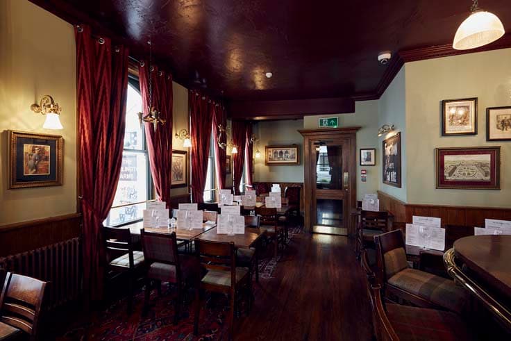 The Burlington Arms, Upstairs Dining Room photo #2