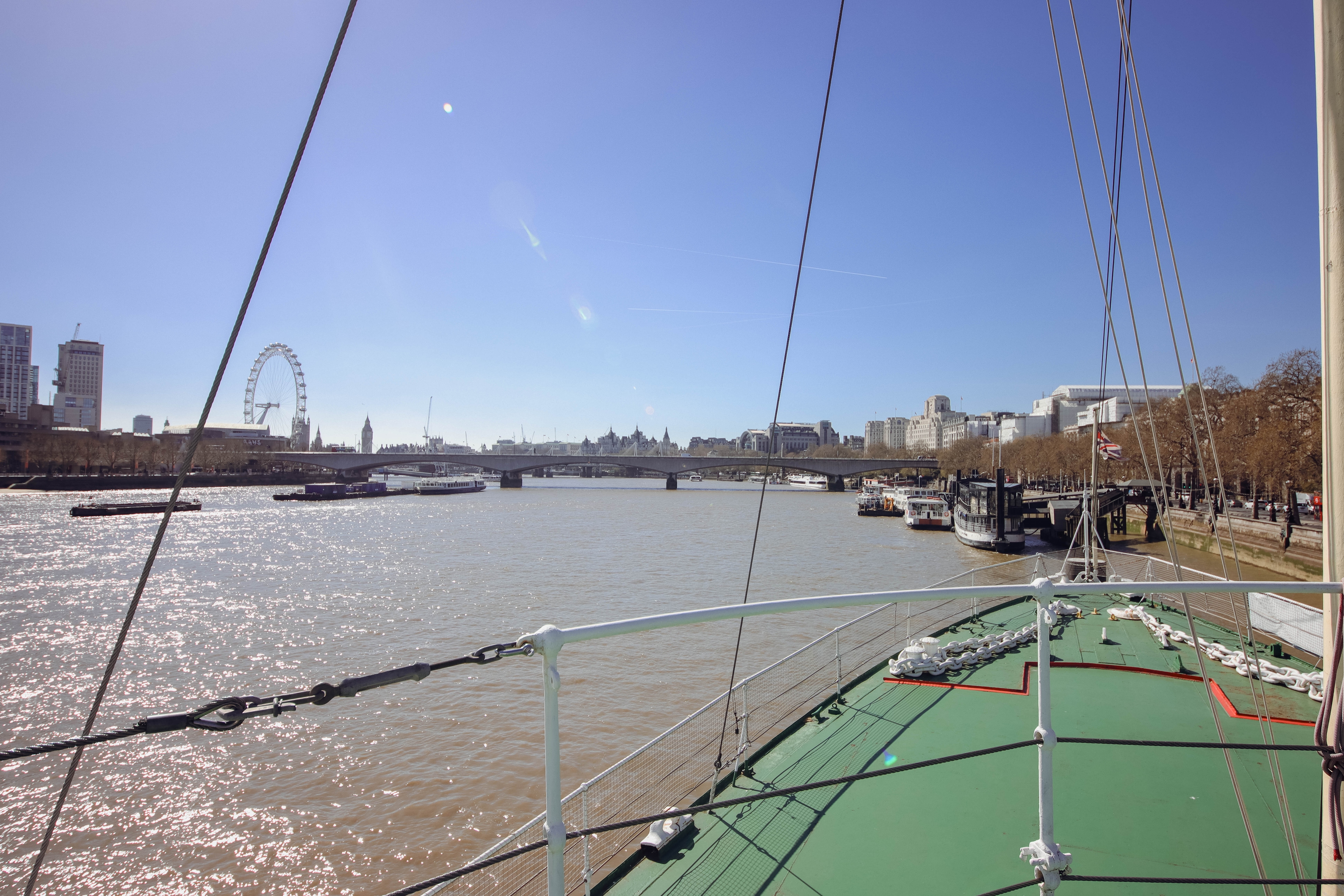 Photo of HMS Wellington, Quarterdeck And Ships Deck