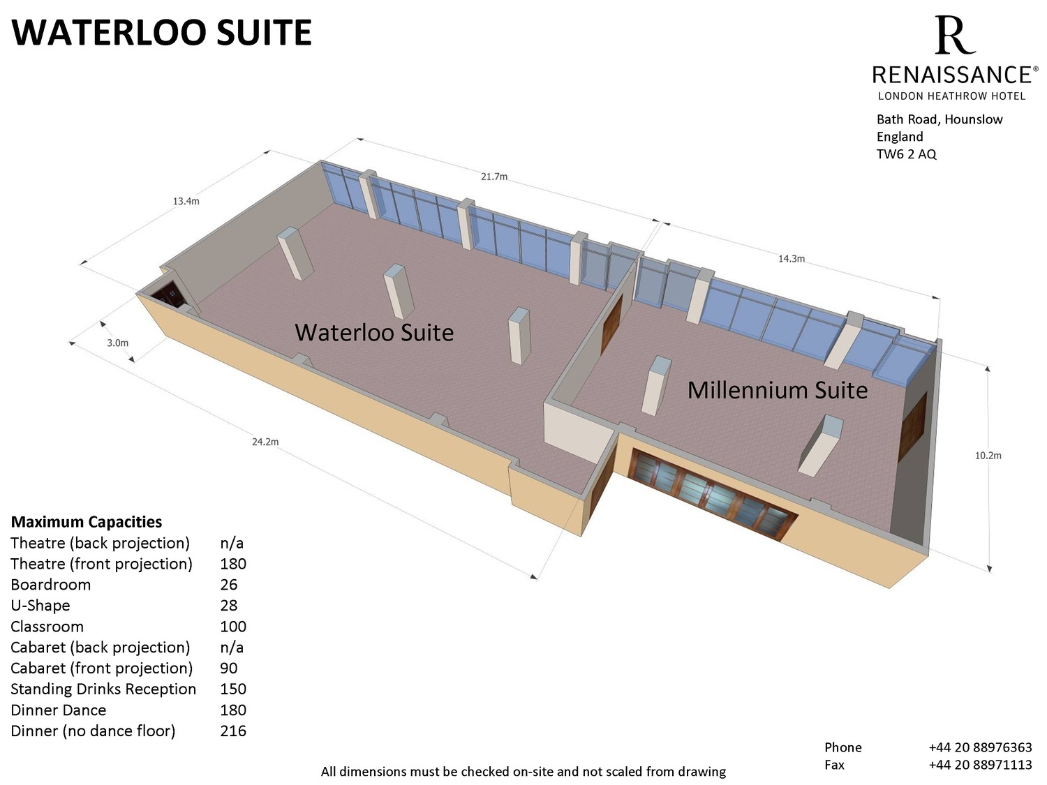 Photo of Renaissance London Heathrow Hotel, Waterloo Suite