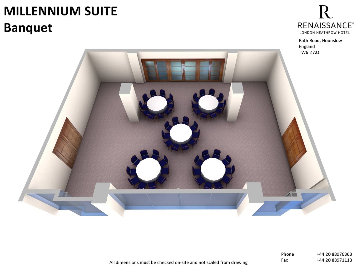 Renaissance London Heathrow Hotel, Millennium Suite photo #2