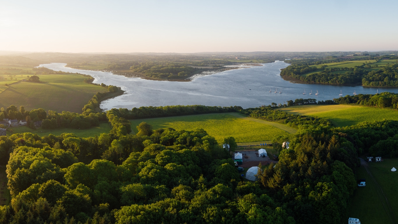 Photo of Lawrenny Park Retreats, The Lower Walled Garden