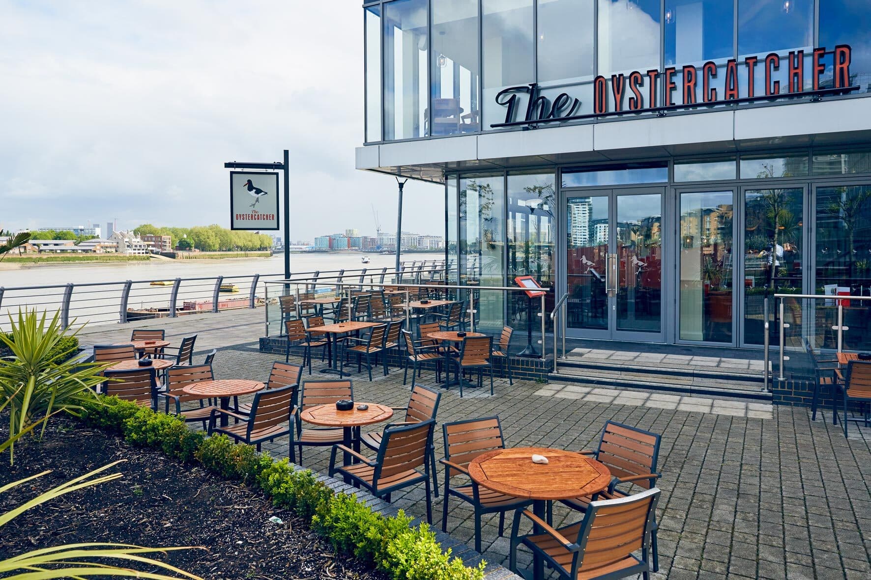 The Terrace On The Quayside At The Oystercatcher