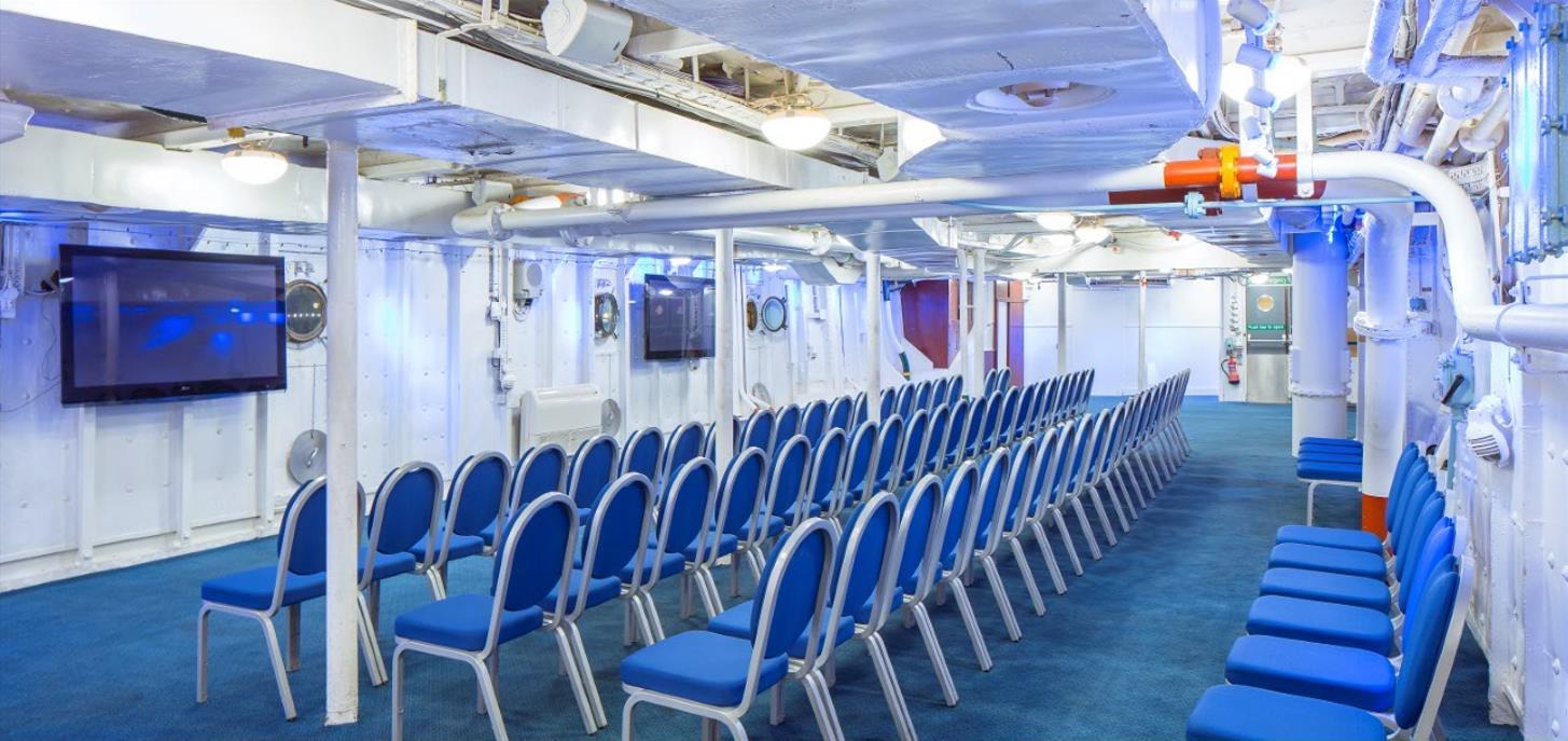 Photo of HMS Belfast, The Boat Deck