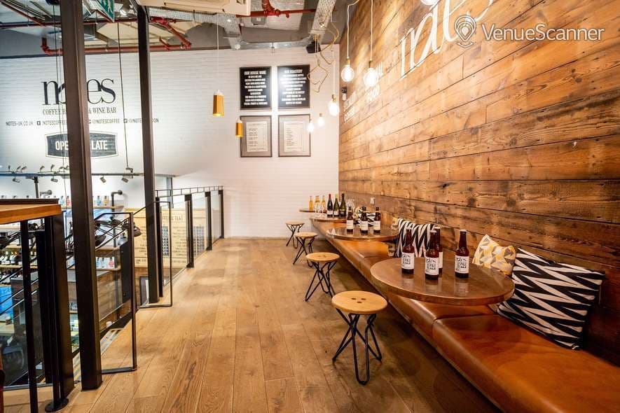 Full Venue With Outdoor Space, Notes Coffee Roasters And Bars The Gherkin photo #2