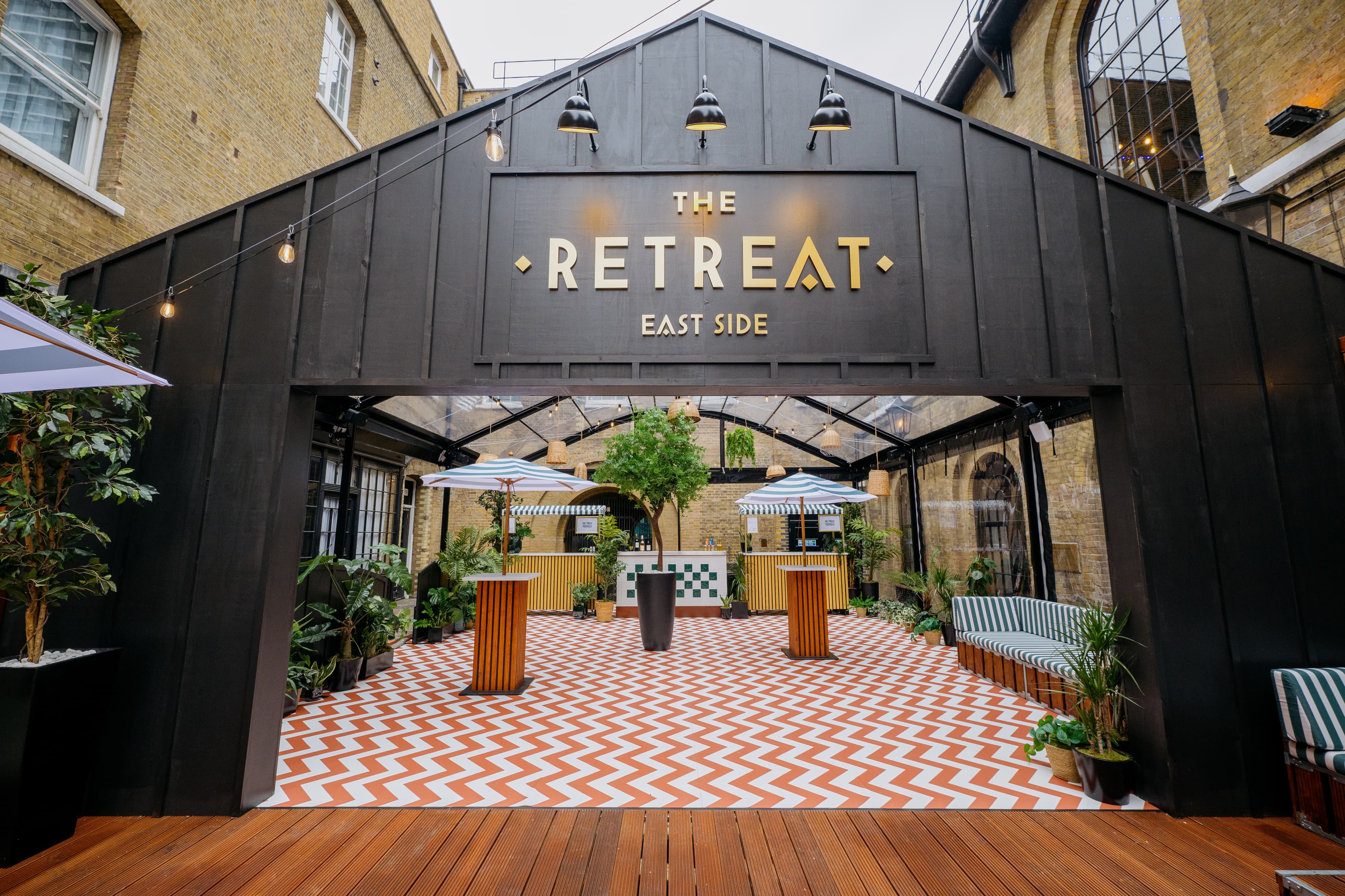 The Retreat - Courtyard Marquees