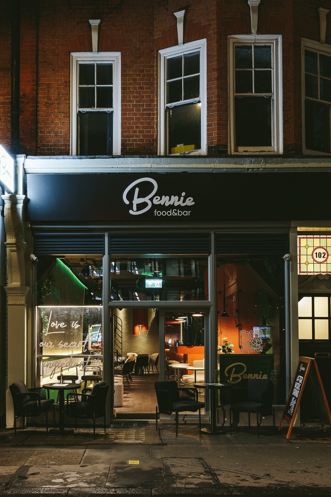 Photo of Bennie Restaurant & Bar, Private Dining Room